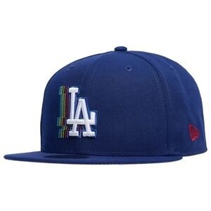 New Era 59Fifty Los Angeles Dodgers 50th Anniversary Men's Fitted Hat 7 5/8 NWT